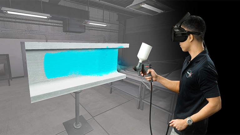 Chattanooga State Byrd's Automotive SimSpray Paint Simulator